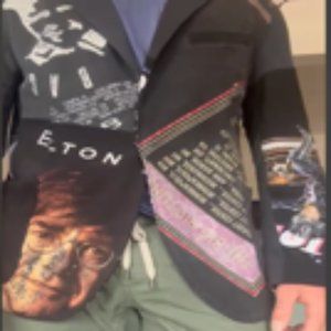 Elton John Limited (1 of a Kind) Vintage Concert Blazr